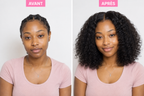 Perruque Courte Water Wave Carla - 100% Cheveux Naturels