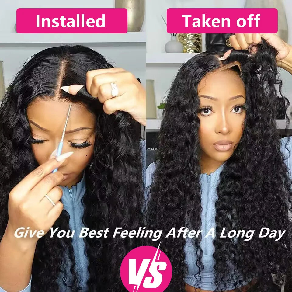 Perruque Lace HD "Rose" - Cheveux Naturels Transparente