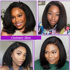 Perruque Naturelle Sandy - Kinky Straight 180% Glueless | Beauty4Hair