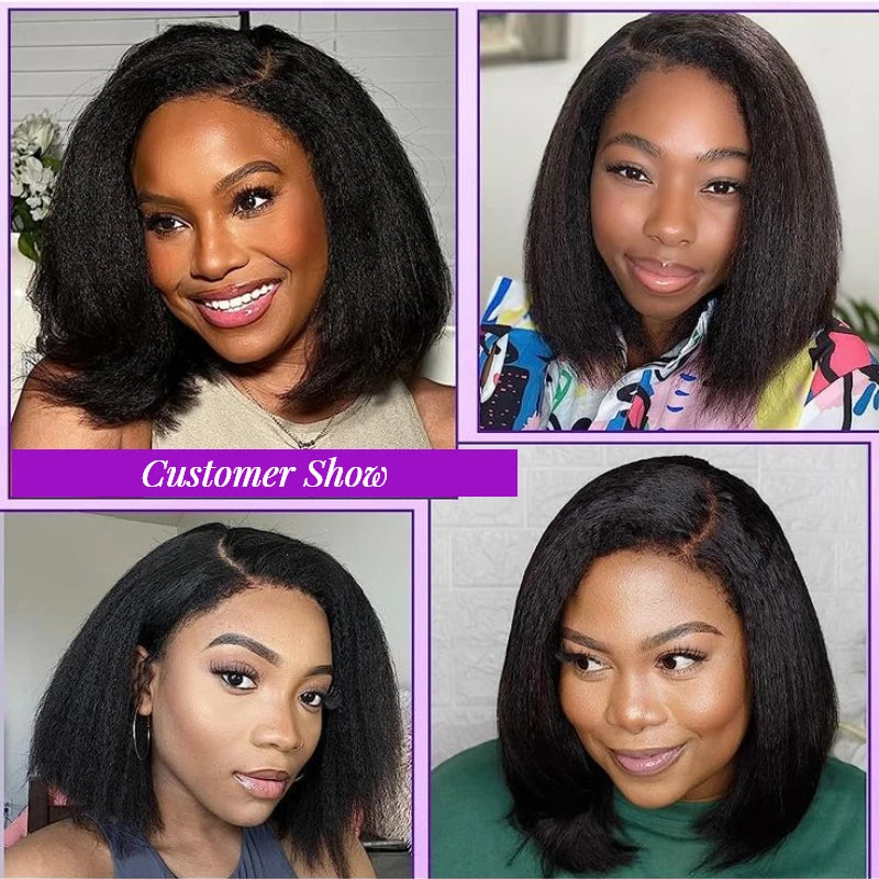 Perruque Naturelle Sandy - Kinky Straight 180% Glueless | Beauty4Hair