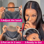 Perruque Naturelle Lila - Lace Wig HD Transparente