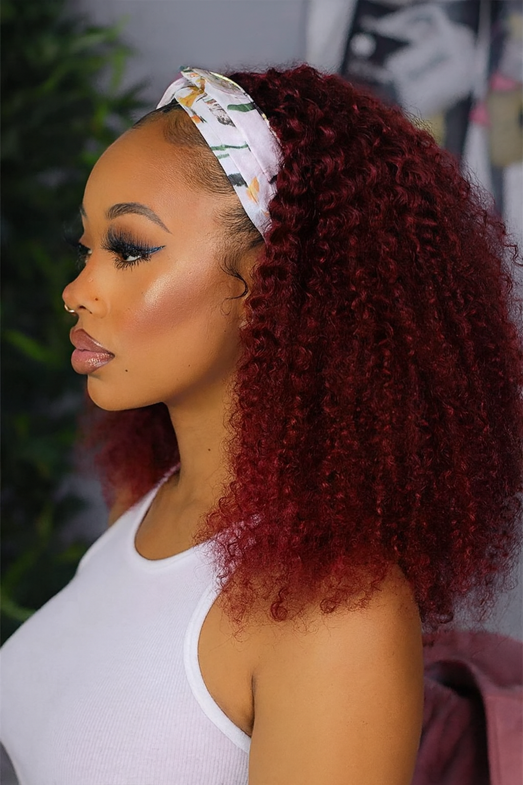 Perruque Headband Stacy - Kinky Curly 100% Cheveux Naturels | Beauty4Hair