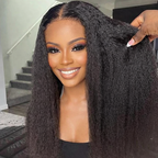 Perruque naturelle 360 HD Lace Taylor texture Kinky Straight cheveux humains indétectable Beauty4Hair