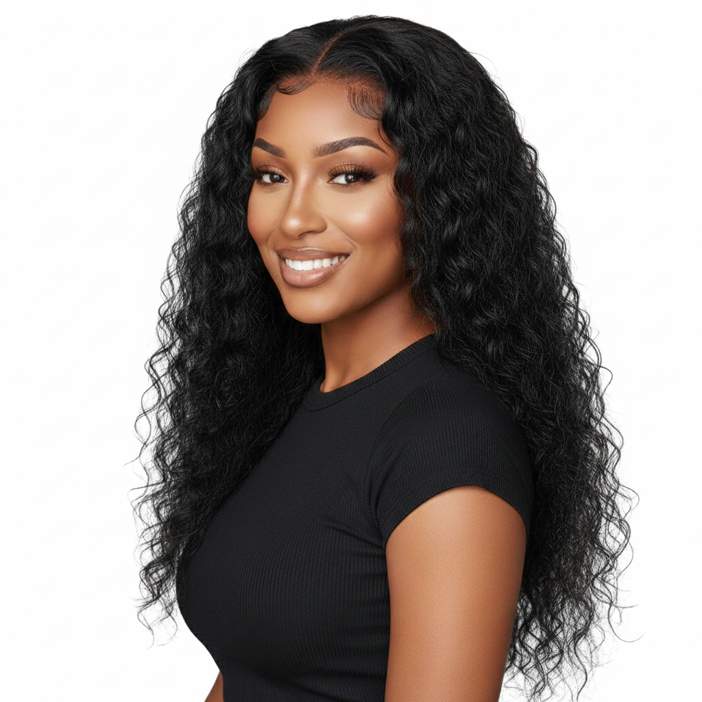 Perruque Lace HD "Rose" - Cheveux Naturels Transparente